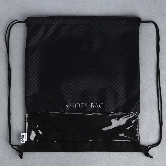 Сумка для обуви «SHOES BAG», с прозрачным окном