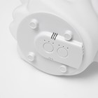 Фигурка светящаяся RISALUX «Антистресс единорог», LED-ночник, мякиш, бело-фиолетовый, 18×10×16 см - Фото 13