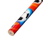 Карандаш чернографитный Calligrata «Футбол», НВ, незаточенный, с ластиком, круглый - Фото 3