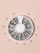 Заклёпки для декора, объёмные, 12 ячеек, голографические, цвет серебристый - Фото 3