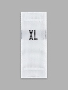 Размерники жаккардовые, XL, 12×30 мм, 100 шт., белые - Фото 3