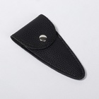 Чехол для хранения маникюрных инструментов, на кнопке, 10 × 5 × 0,8 см, цвет чёрный - фото 9421983