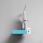 Бра «Вертолет» LED 18 Вт синий 35×25×8 см - Фото 7