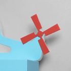 Бра «Вертолет» LED 18 Вт синий 35×25×8 см - Фото 8