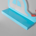 Бра «Вертолет» LED 18 Вт синий 35×25×8 см - Фото 9