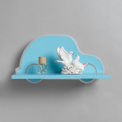 Бра «Машина» LED 18 Вт синий 35×25×8 см