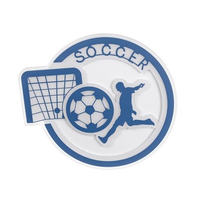 Люстра «Футбол» LEd=68 Вт 2 режима синий 55×50×10 см