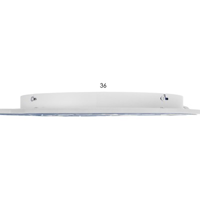 Люстра «Футбол» LEd=68 Вт 2 режима синий 55×50×10 см