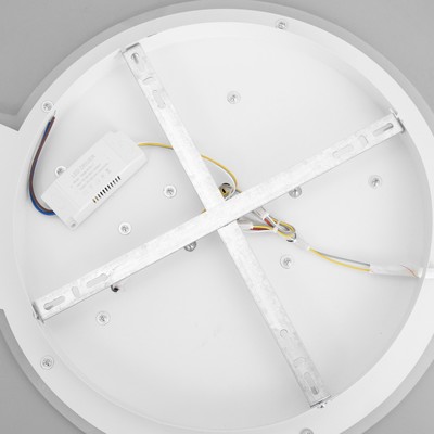 Люстра «Футбол» LEd=68 Вт 2 режима синий 55×50×10 см