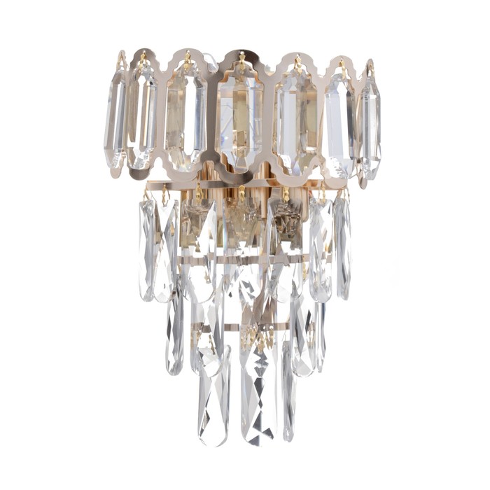 Бра «Тиара» Е14 40 Вт золото 29×21×21 см - Фото 1