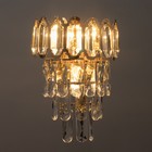 Бра «Тиара» Е14 40 Вт золото 29×21×21 см - Фото 3