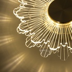 Бра "Астрелия" LED 3000К золото 20х20х10см - фото 24002003