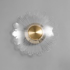 Бра "Астрелия" LED 3000К золото 20х20х10см - фото 24002004