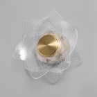 Бра "Амадеус" LED 3000К золото 20х20х10см - фото 24002008