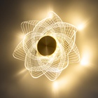 Бра "Амадеус" LED 3000К золото 20х20х10см - фото 24002009