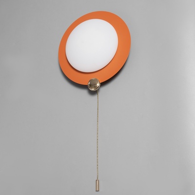 Бра «Планета» LED 3000К-6000К оранжевый 23.5×23.5×12 см