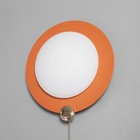 Бра «Планета» LED 3000К-6000К оранжевый 23.5×23.5×12 см - Фото 2