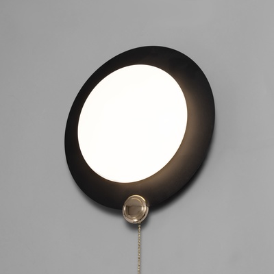 Бра «Планета» LED 3000К-6000К черный 23.5×23.5×12 см