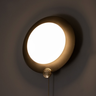 Бра «Планета» LED 3000К-6000К черный 23.5×23.5×12 см