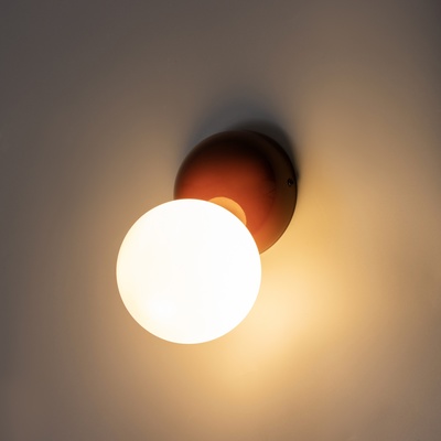 Бра "Клеопа" LED 3000К-6000К красный 15х20х12см