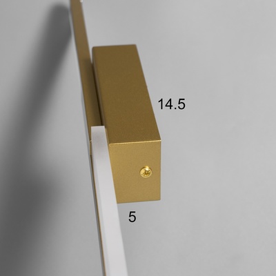 Бра «Штрих» LED 3000К золото 60×5×5 см