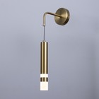 Бра «Гелла» LED 6 Вт 3000К латунь 4×4×30 см - фото 5019289