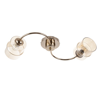 Люстра «Фокс» 2хЕ27 40 Вт золото 46×20×27 см