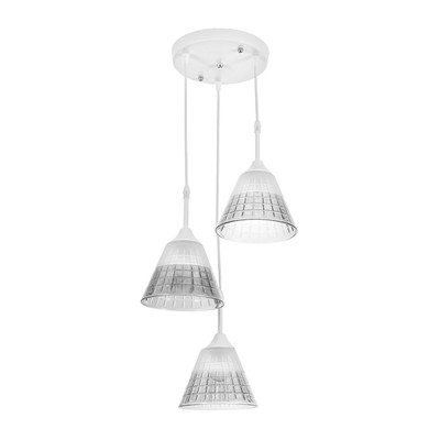 Светильник «Нео» 3хЕ27 40 Вт белый 30×30×20-120 см