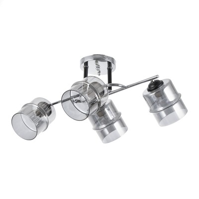 Люстра «Эрион» 4хЕ27 40 Вт хром 60×26 см