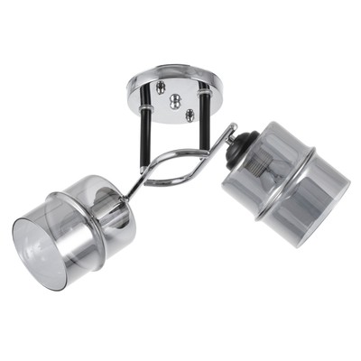 Люстра «Эрион» 2хЕ27 40 Вт хром 48×26 см