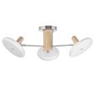 Люстра BayerLux «Джулия», 3хLED, 72 Вт, 3000-6000К, бело-хромовый, 62×62×22 см 10059025 Люстра BayerLux «Джулия», 3хLED, 72 Вт, 3000-6000К, бело-хромовый, 62×62×22 см 10059025