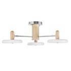 Люстра BayerLux «Джулия», 3хLED, 72 Вт, 3000-6000К, бело-хромовый, 62×62×22 см 10059025 Люстра BayerLux «Джулия», 3хLED, 72 Вт, 3000-6000К, бело-хромовый, 62×62×22 см 10059025