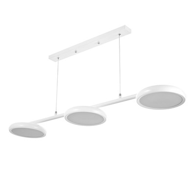 Люстра «Нильсин» 3х LED 72 Вт 3000-6000К белый 100×20×100 см