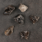 Набор камней коллекционных сувенирных «Дымчатый кварц», колотый, фракция 2-3 см, 100 г - Фото 1