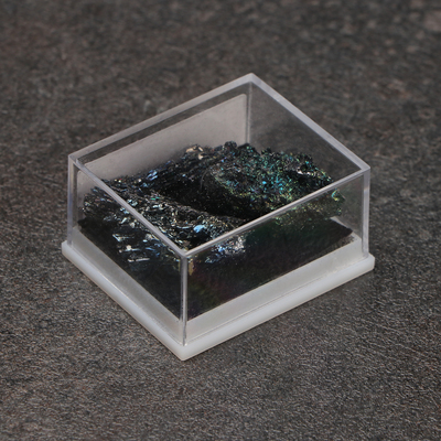 Камень коллекционный сувенирный «Жеода черная», 2×3.5×4 см