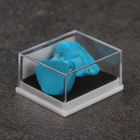 Камень, сувенир "Жеода голубая", 6 х 6 х 4см - фото 321180980