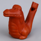 Свистулька керамическая «Крокодильчик» для росписи 3.4×7.5×5.1 см - Фото 3