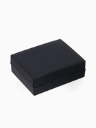 Набор мужской стальной «Запонки + Зажим для галстука» брутальность, чёрный в серебре - фото 60944400