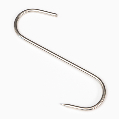 Крюк для копчения одинарный, 15 см