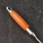 Крюк для мяса универсальный двойной, 50см, с деревянной ручкой - Фото 6