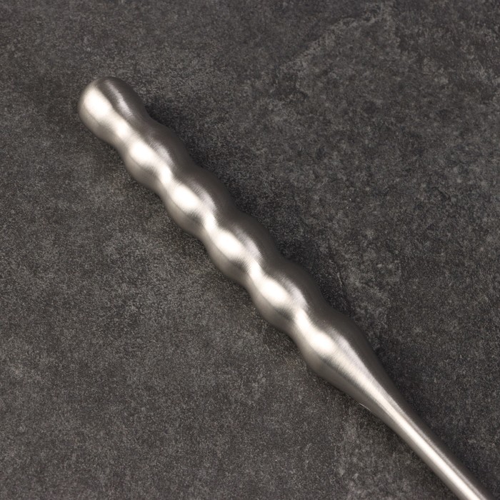 Крюк для мяса универсальный двойной, 50см, с металлической ручкой - фото 1906647347