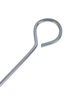 Набор шпажек-шампуров для шашлыка, 12 шт., 35 см, рукоять - кольцо 2 см, металлические - Фото 4