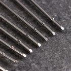 Набор шпажек - шампуров для шашлыка, 12 шт., 45 см, металлические - Фото 2