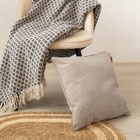 Наволочка декоративная SL Home Organic, 45×45 см, бежевая - Фото 1