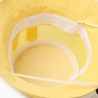 Панама детская "Зайка" MINAKU, цвет жёлтый, размер 50-52 - фото 24271661