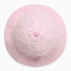 Панама детская  "Нежность" MINAKU, цв, розовый , р-р 50 - фото 24271687