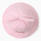 Панама детская "Зайки" MINAKU, цвет розовый, размер 48-50 - фото 24271699