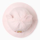 Панама детская "Baby" MINAKU, цвет розовый, размер 48-50 - фото 24271735