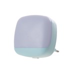 Ночник c датчиком света «Ласи» LED 6×6.5×6 см лазурный - Фото 6