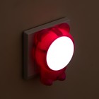 Ночник "Мишка" LED розовый 7х6,5х10 см - Фото 6